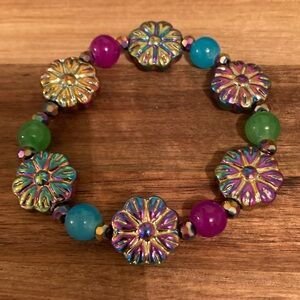 Handmade Colorful Beaded Bracelet